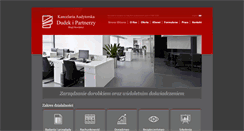 Desktop Screenshot of kancelaria-dudek.pl